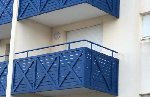 Lacanau-Ocean Apartamento | Appartement Climatisé avec Piscine & Mer Bleu Marine