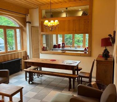 Saint-Jean-dʼAulps Apartamento | Appartement cosy avec jardin