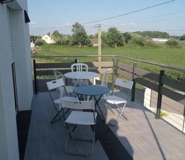 Arnage Apartamento | Appartement confortable à Arnage - 80 m² - Terrasse et jardin