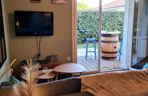Ares Apartamento | Appartement cosy à Arès - 40 m² - Jardin clôturé