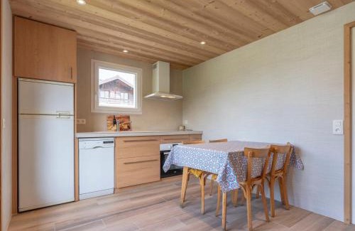 Megeve Apartamento | Appartement cosy 4 pers, 1 ch, proche télécabines et centre, balcon exposé sud, parking, wifi - FR-1-453-59