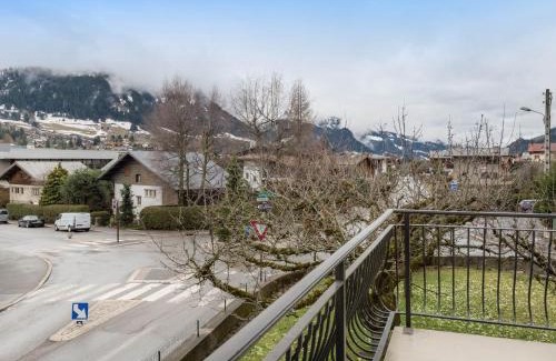 Megeve Apartamento | Appartement cosy 4 pers, 1 ch, proche télécabines et centre, balcon exposé sud, parking, wifi - FR-1-453-59