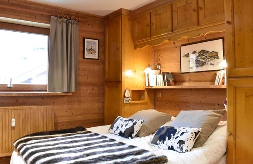 Meribel Centre Apartamento | Appartement cosy avec cheminée, terrasse et parking, proche pistes et commerces - Méribel - FR-1-180-552