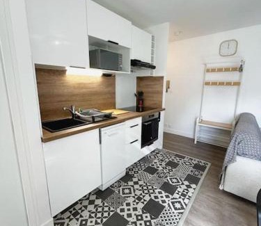 Etampes Apartamento | Appartement cosy avec terrasse et parking, 4 pers.