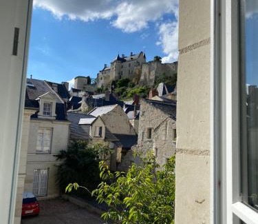 Chinon Apartamento | Appartement Cosy avec vue sur le château