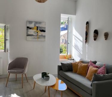 Chinon Apartamento | Appartement Cosy avec vue sur le château