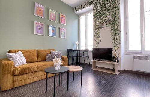 Baille Apartamento | Appartement Cosy Centre ville Marseille wifi
