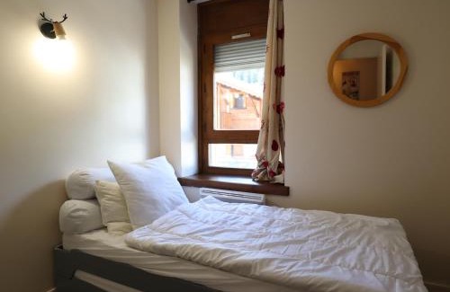 Les Gets Apartamento | Appartement cosy dans le centre du village, proche pistes et ESF, avec balcon et équipements complets - FR-1-623-286