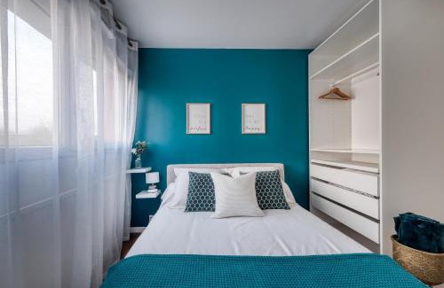 Elancourt Apartamento | Appartement cosy et calme