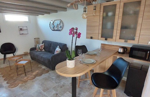 Cabrieres Apartamento | Appartement Cosy Face à la Garrigue Dans un Village Gardois