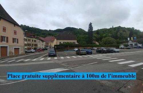 Salins-les-Bains Apartamento | Appartement Cosy RDC Salins les Bains