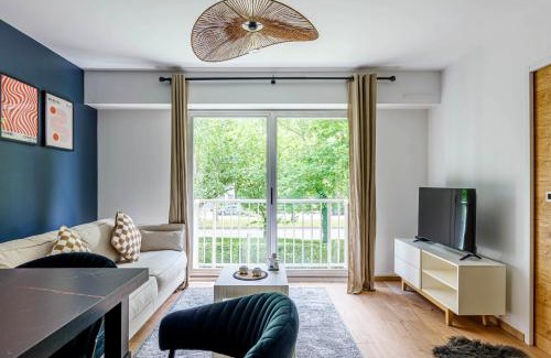 Marcq-en-Baroeul Apartamento | Appartement Croisé Laroche - 5 min de Lille