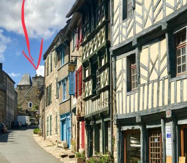 Treguier Apartamento | Appartement de 1634 avec balcon au sud sur jardin en plein cœur historique