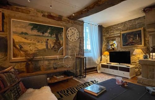 Treguier Apartamento | Appartement de 1634 avec balcon au sud sur jardin en plein cœur historique