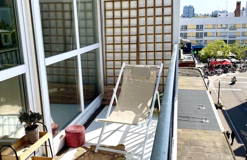 Lorient Apartamento | Appartement de Charme Entièrement Rénové Avec Balcon, au Coeur du Centre-ville !