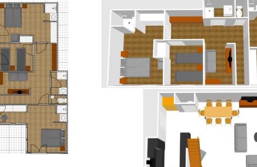 Le Cret Apartamento | Appartement de Standing en Duplex à Val-d'Isère avec Balcon, Parking et Wifi - FR-1-694-22