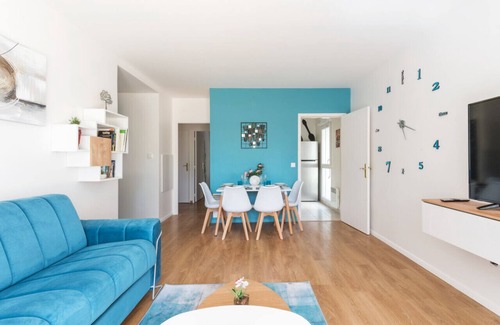 Montevrain Apartamento | Appartement des Rêves Bleus - Welkeys