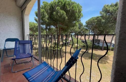 Argeles Plage Apartamento | Appartement deux pièces cabine- Argelès sur mer AR155-024