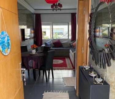 Marina Apartamento | Appartement F2, Perla saidia - plage a 5 min à pieds - Piscine en travaux