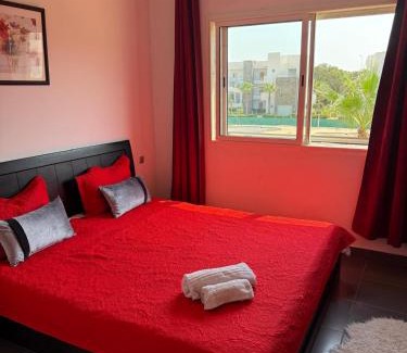 Marina Apartamento | Appartement F2, Perla saidia - plage a 5 min à pieds - Piscine en travaux