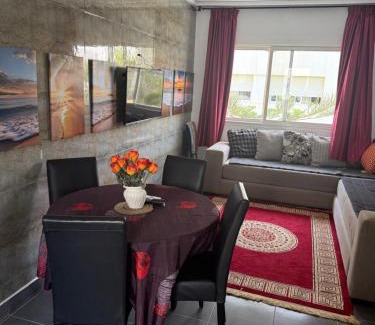 Marina Apartamento | Appartement F2, Perla saidia - plage a 5 min à pieds - Piscine en travaux