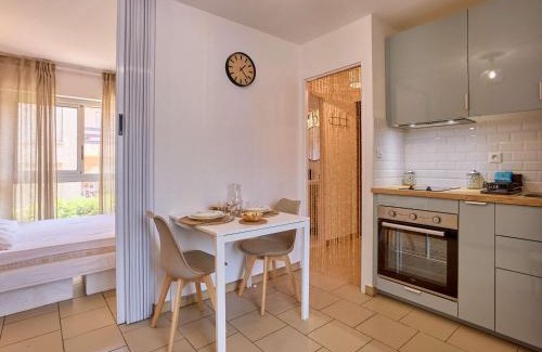 Barbotan-les-Thermes Apartamento | Appartement lumineux T1 bis, 2 pers, parking, Barbotan - FR-1-841-30