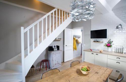 Port-en-Bessin-Huppain Apartamento | Appartement vue port