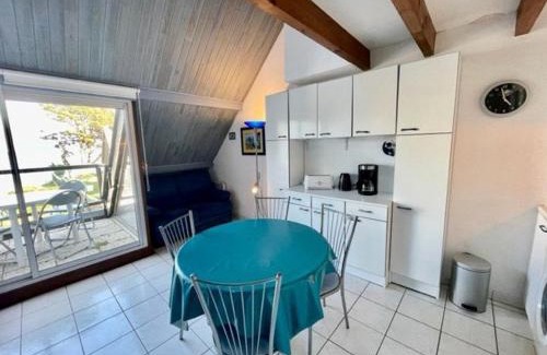 Saint-Pierre-Quiberon Apartamento | Appartement bord de mer à Saint-Pierre-Quiberon avec balcon et garage - FR-1-478-181