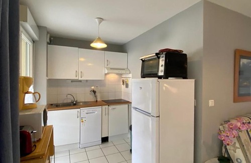 Vieux-Boucau-les-Bains Apartamento | Appartement T3 à 100m de l'océan avec terrasse, parking et animaux acceptés - Vieux-Boucau - FR-1-379-17