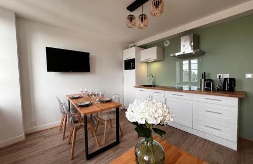 Sainte-Mere-Eglise Apartamento | Appartement Gordon Smith en plein centre - 2 personnes