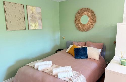 Coupvray Apartamento | Appartement idéal à 10 min de Disney pour 4 pers