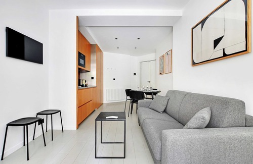 Quartier de la Folie-Mericourt Apartamento | Appartement in Heart of Paris Marais/republique
