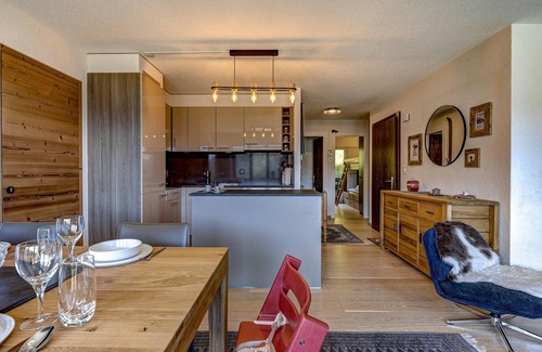 La Tzoumaz Apartamento | Apartamento clásico y confortable en La Tzoumaz, 4 Vallees, Suiza para 4 personas