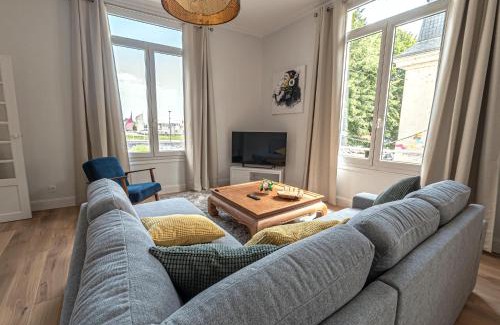Saumur Apartamento | Appartement Le Molière vue sur Loire