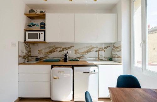 Cassis Apartamento | Appartement le Quai du Port Cassis parking clim