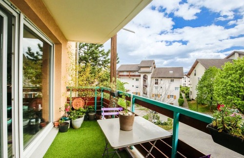 Poisy Apartamento | Appartement Lumineux et Calme, 3 Chambres, à Proximité D'annecy et des Plages