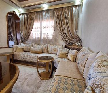 Tangier Apartamento | Appartement Luxe Tanger, 3chambres, Clim, WIFI et Grande Terrasse