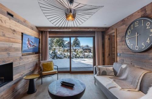 Le Planellet Apartamento | Appartement moderne avec espace bien-être et proche télécabine à Megève - FR-1-569-188