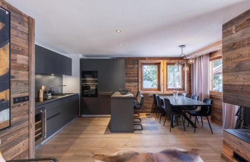 Le Planellet Apartamento | Appartement moderne avec espace bien-être et proche télécabine à Megève - FR-1-569-188