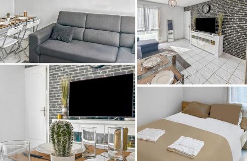 Les Gondoles Apartamento | Appartement moderne avec Wi-Fi et Balcon