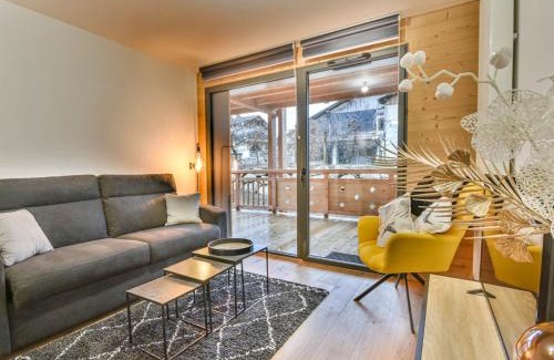 Les Gets Apartamento | Appartement moderne T3 - Proche pistes et village - 6 pers - Parking - Ski room - Wifi - FR-1-685-65