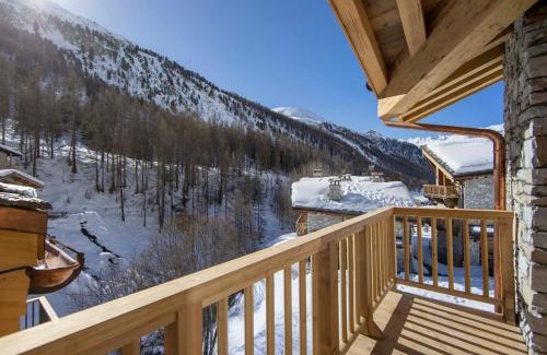 Le Fornet Apartamento | Appartement neuf avec cheminée, proche pistes, Val d'Isère - FR-1-567-102