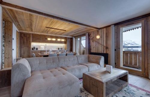 La Rosiere Apartamento | Appartement neuf avec jacuzzi, proche pistes, parking et wifi - FR-1-690-13