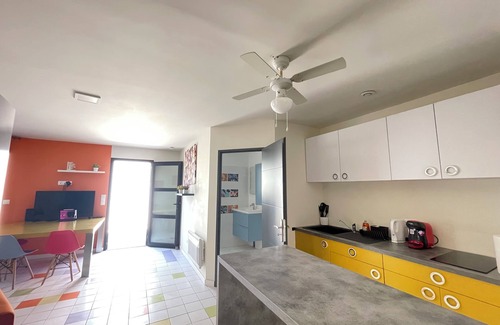Bessan Apartamento | Appartement Pop-art Proche des Plages du cap Dagde