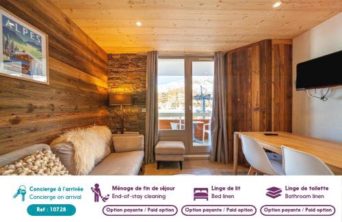 Bergers Apartamento | Appartement pour 5 - résidence avec piscine et spa