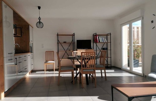 Cleon-d'Andran Apartamento | Appartement Proche de Toutes Commodité Avec vue Imprenable!