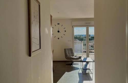 Cleon-d'Andran Apartamento | Appartement Proche de Toutes Commodité Avec vue Imprenable!