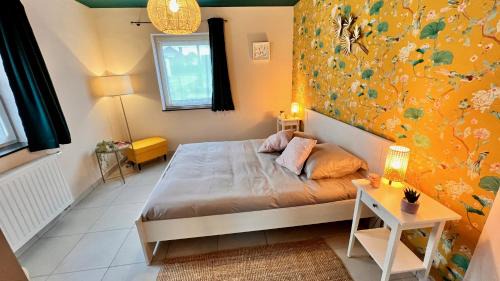 Maisieres Apartamento | Appartement proche Pairi Daiza 6pers terrasse et jardin