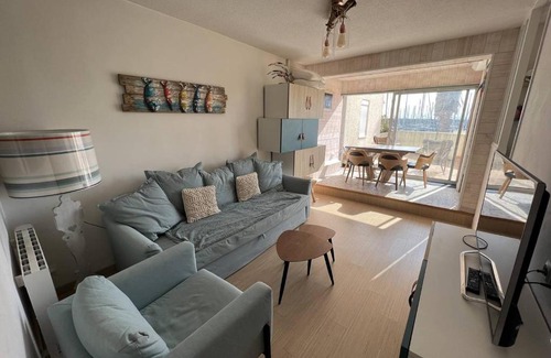 Leucate Apartamento | Appartement rénové 1 chambre + cabine, parking privé, à 400m de la plage - FR-1-81-601