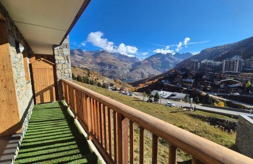 Les Almes Apartamento | Appartement rénové 5 pers, Tignes le Lac, balcon, parking, au pied des pistes - FR-1-502-585